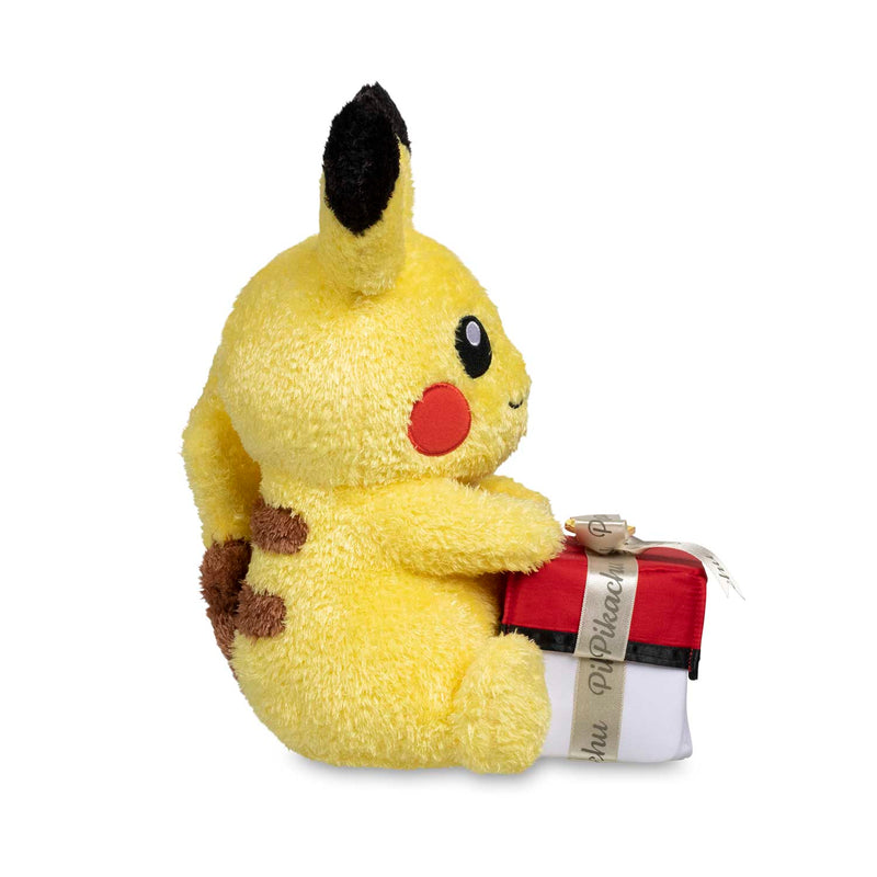 Pikachu With Gift Box Plush