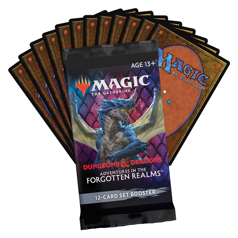 MTG D&D SET BOOTER SOBRE DE CARTAS