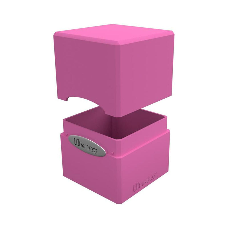 SATIN CUBE - HOT PINK