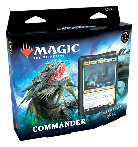 MTG COMMANDER REAP THE TIDES