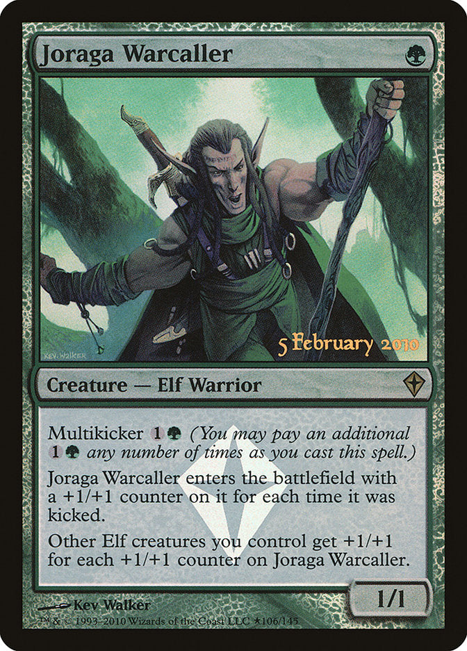 Joraga Warcaller (Prerelease) [Worldwake Promos] 