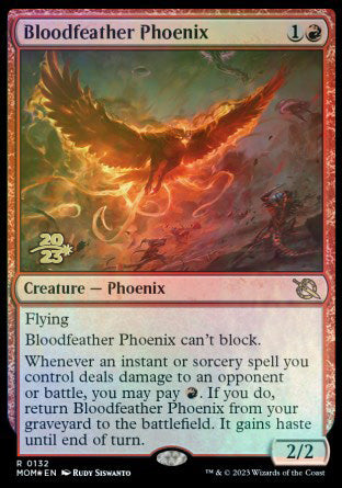Bloodfeather Phoenix - Español [March of the Machine Prerelease Promos]
