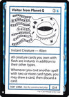 Visitor from Planet Q [Mystery Booster Playtest Cards]