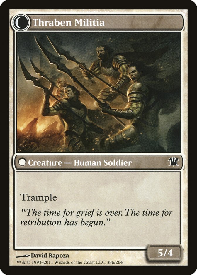 Thraben Sentry // Thraben Militia [Innistrad] 