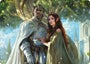 Aragorn and Arwen, Wed Art Card [The Lord of the Rings: Tales of Middle-earth Art Series]