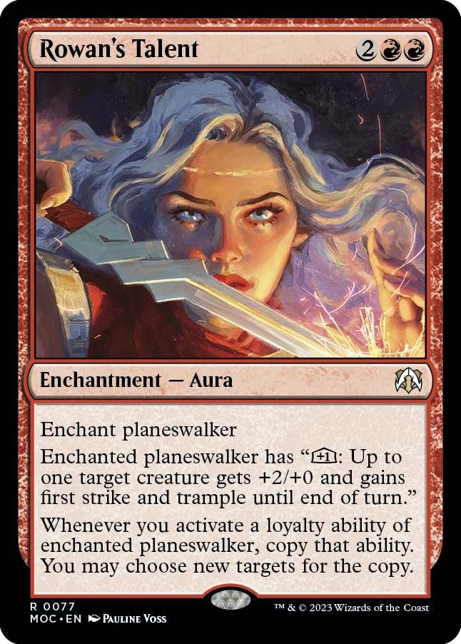 Rowan's Talent [March of the Machine Commander] - Español