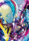 Tatsunari, Toad Rider Art Card [Kamigawa: Neon Dynasty Art Series]
