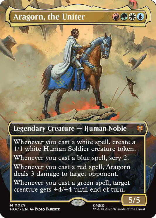 Aragorn, the Uniter (Borderless) [The Hobbit: Eternal-Legal] - Español