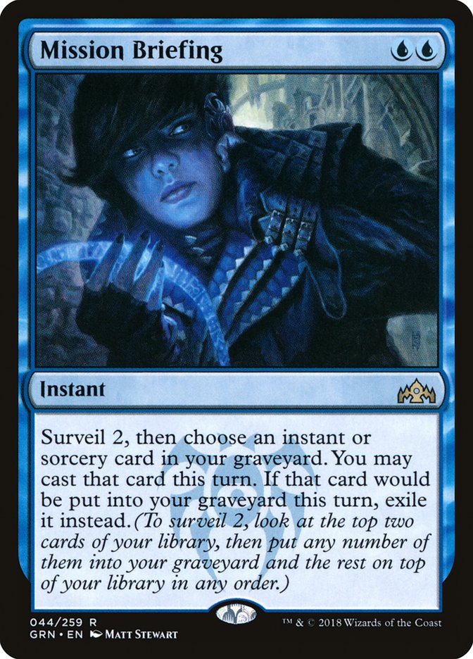 Mission Briefing [Guilds of Ravnica] 