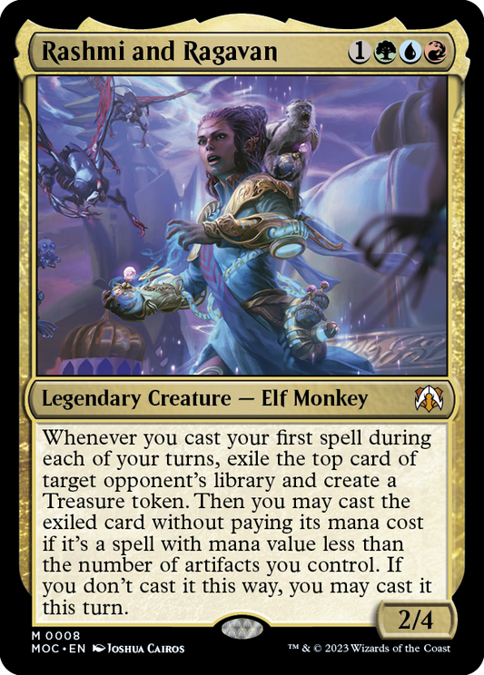 Rashmi and Ragavan [March of the Machine Commander] - Español
