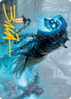Nebelgast Intruder Art Card (Gold-Stamped Signature) [Innistrad: Midnight Hunt Art Series]