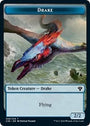 Drake // Goblin Warrior Double-Sided Token [Commander 2020 Tokens]