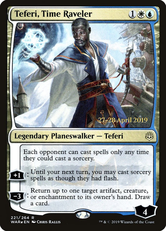Teferi, Time Raveler [War of the Spark Prerelease Promos] 