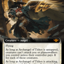Archangel of Tithes (Extended Art) [Outlaws of Thunder Junction]