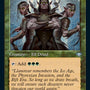 Llanowar Tribe (Retro Foil Etched) [Modern Horizons]