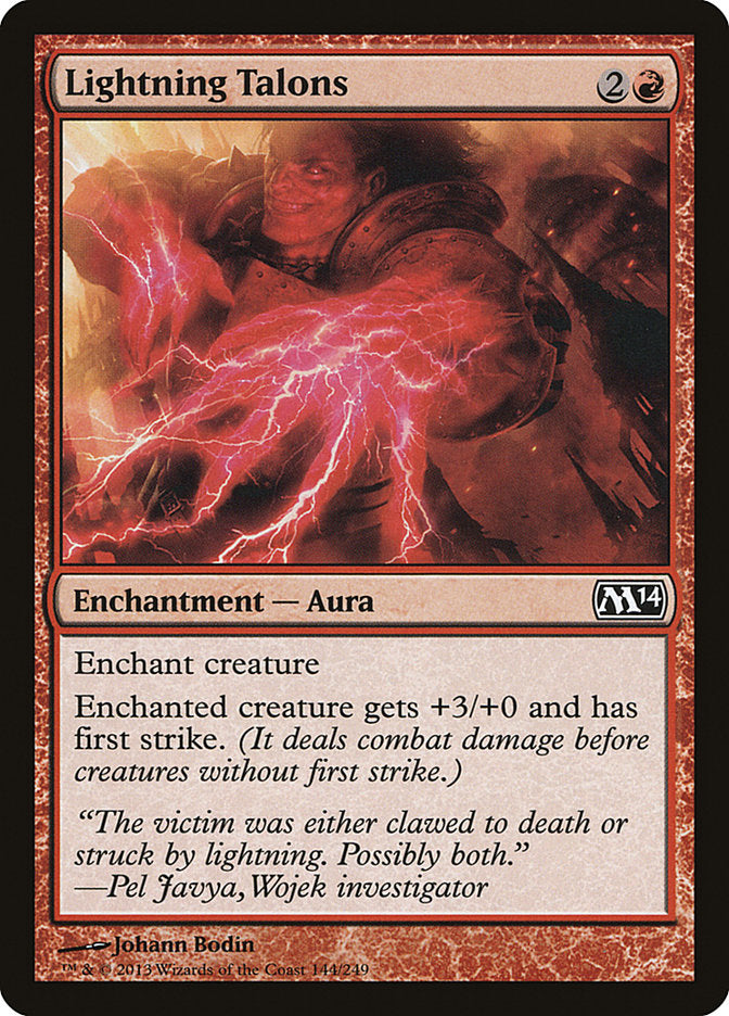 Lightning Talons [Magic 2014] 