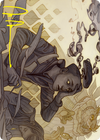 Go Blank Art Card (Gold-Stamped Signature) [Strixhaven: School of Mages Art Series]