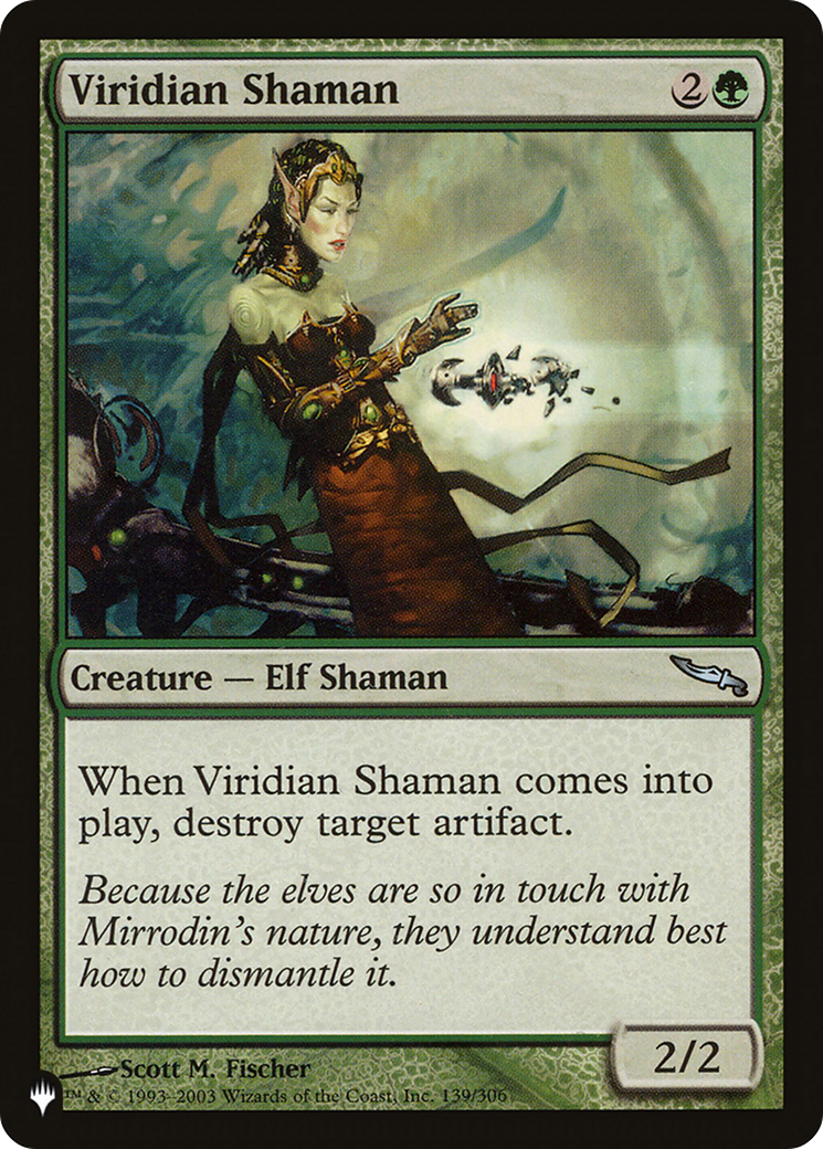 Viridian Shaman [The List]