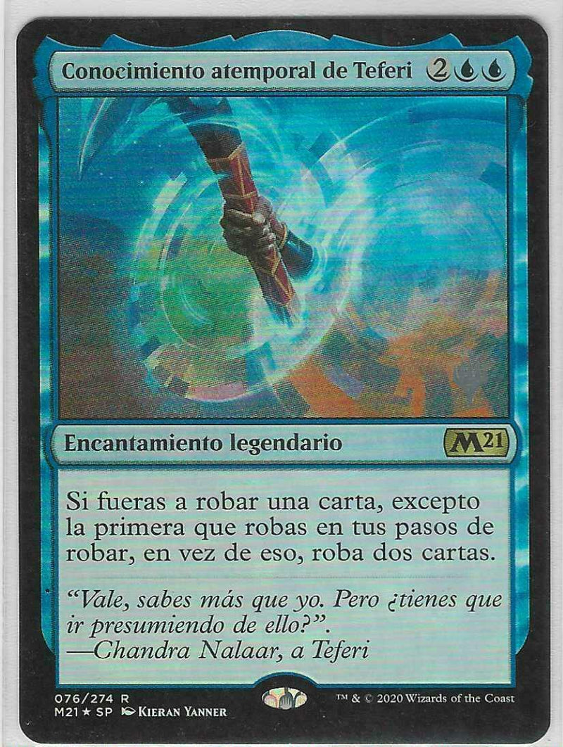 lightly played foil