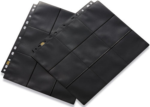 DRAGON SHIELD NON-GLARE BLACK CAJA DE HOJAS PARA CARPETA