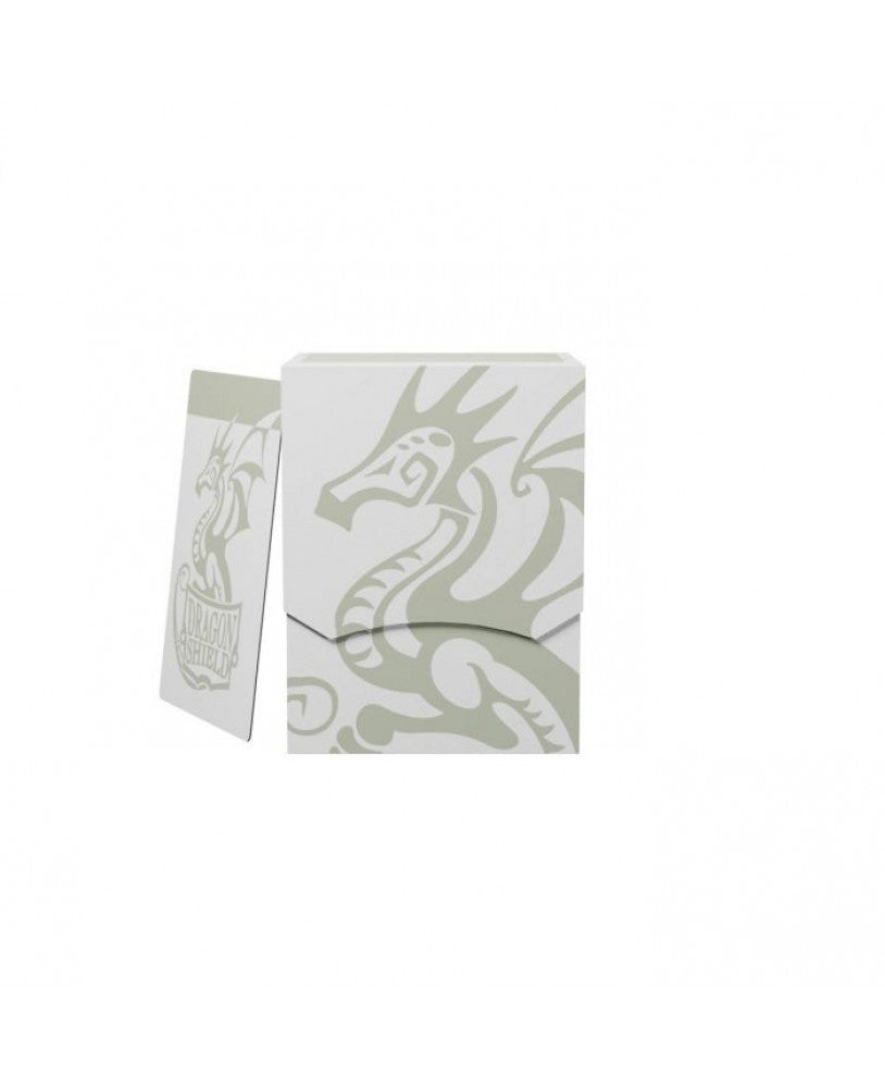 DRAGON SHIELD DECK SHELL WHITE/BLACK