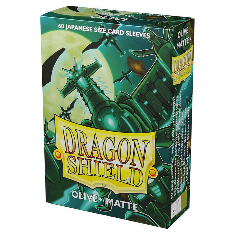 DRAGONSHIELD OLIVE MATTE JAPONES