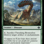 Thrashing Brontodon [The Lost Caverns of Ixalan]