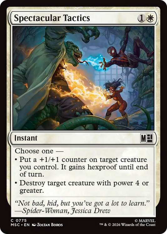 Spectacular Tactics [Marvel Super Heroes Commander]
