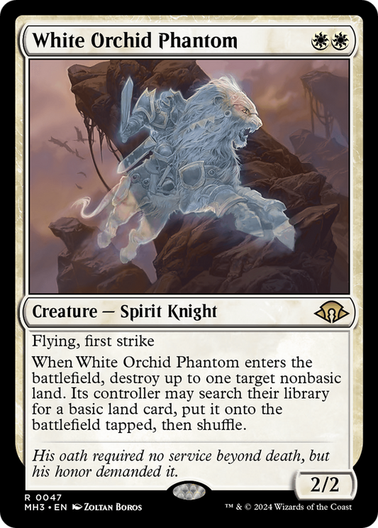 White Orchid Phantom - Español [Modern Horizons 3]