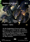 Warden of the Grove (Borderless) [Tarkir: Dragonstorm] - Español