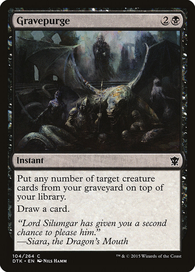 Gravepurge [Dragons of Tarkir] 
