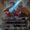 Sting, the Glinting Dagger (Borderless Alternate Art) [The Lord of the Rings: Tales of Middle-Earth]