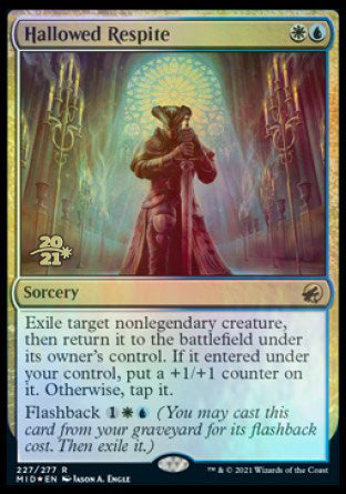 Hallowed Respite [Innistrad: Midnight Hunt Prerelease Promos] 