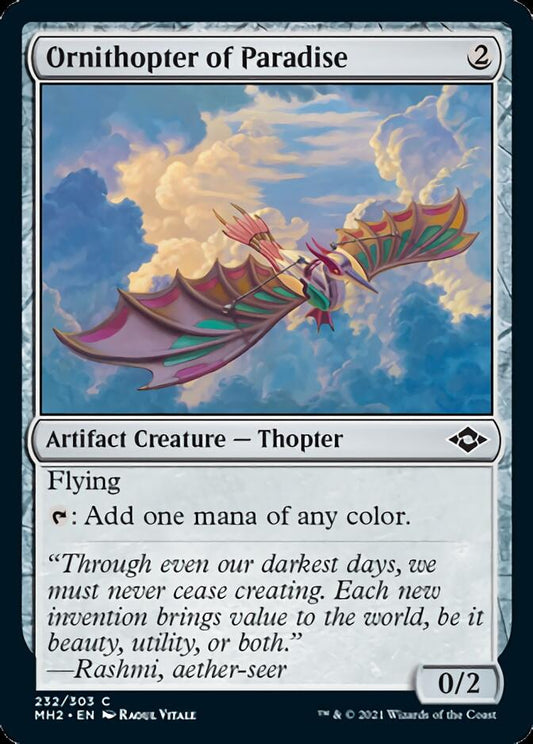 Ornithopter of Paradise [Modern Horizons 2] - Español