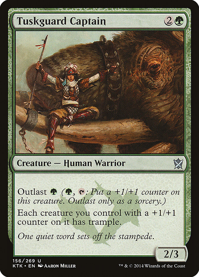 Tuskguard Captain [Khans of Tarkir] 