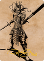 Zevlor, Elturel Exile Art Card (78) (Gold-Stamped Signature) [Commander Legends: Battle for Baldur's Gate Art Series] 