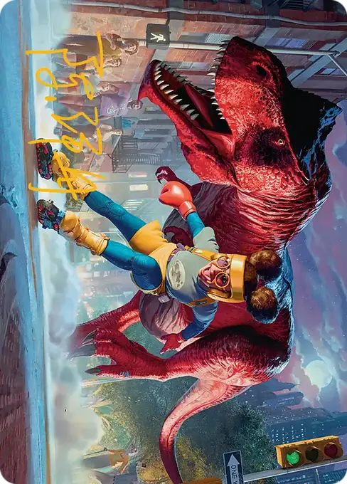 Moon Girl and Devil Dinosaur Art Card [Marvel Super Heroes Art Series]