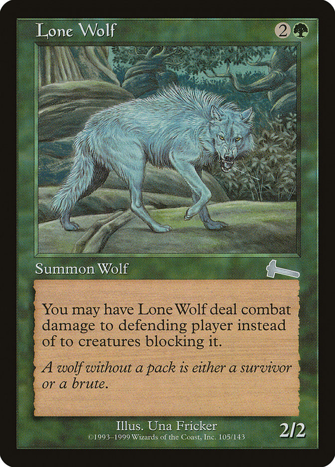 Lone Wolf [Urza's Legacy] 