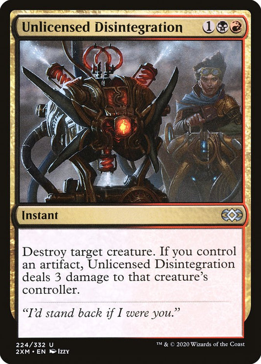 Unlicensed Disintegration [Double Masters] 