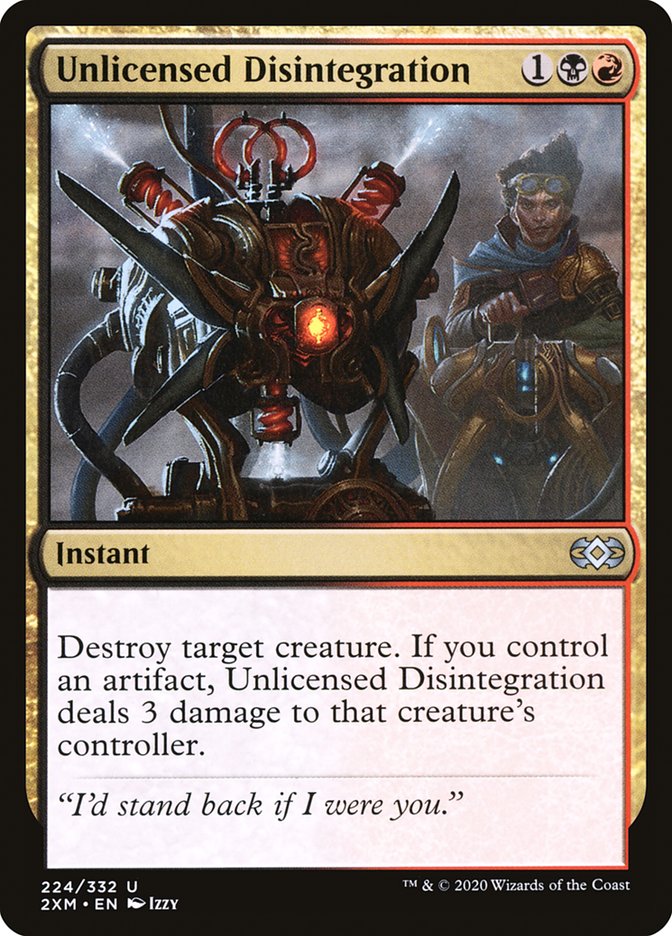 Unlicensed Disintegration [Double Masters] 