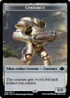 Insect // Construct Double-Sided Token [Dominaria Remastered Tokens]