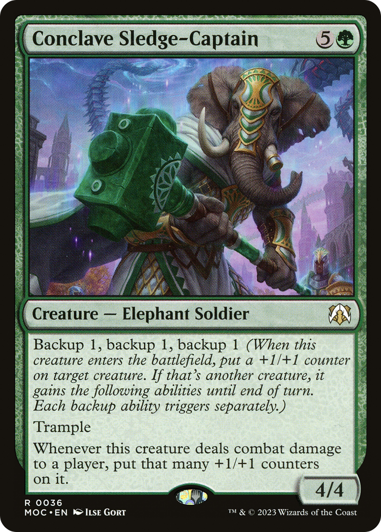 Conclave Sledge-Captain [March of the Machine Commander] 