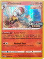 Cinderace (SWSH112) (Staff Prerelease Promo) [Sword & Shield: Black Star Promos]