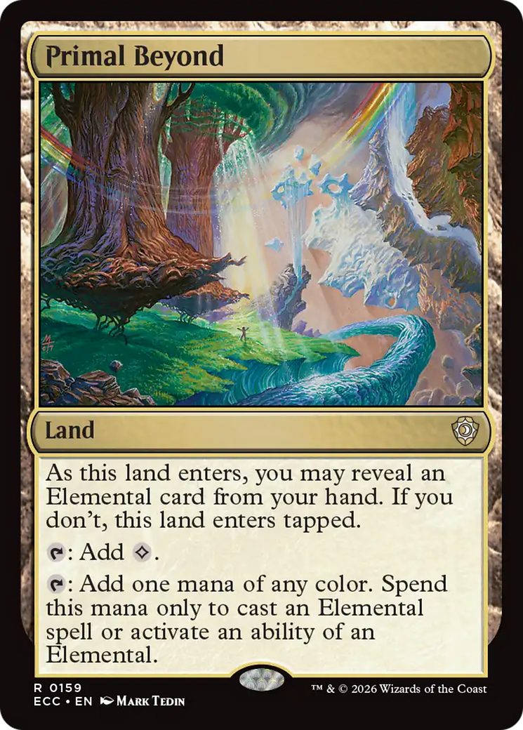 Primal Beyond [Lorwyn Eclipsed Commander]