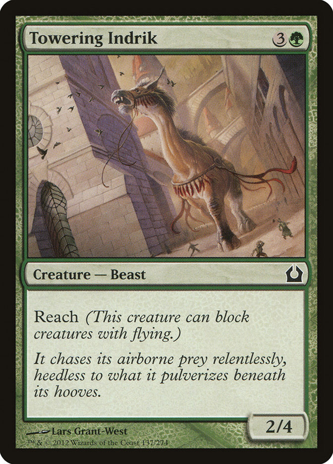 Towering Indrik [Return to Ravnica] 