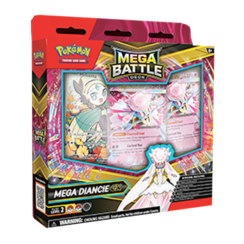 Pokémon - Mega Battle Deck (Mega Gengar ex or Mega Diancie ex) - Ingles