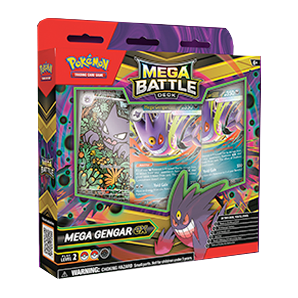 Pokémon - Mega Battle Deck (Mega Gengar ex or Mega Diancie ex) - Ingles