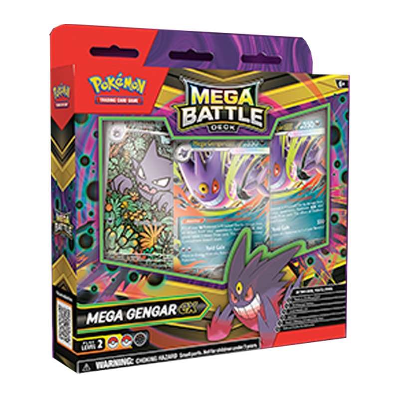 Pokémon - Mega Battle Deck (Mega Gengar ex or Mega Diancie ex) - Ingles