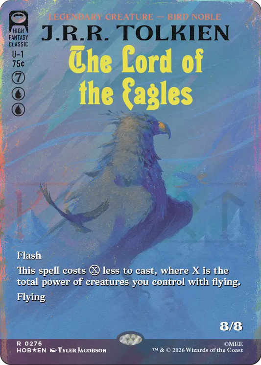 The Lord of the Eagles (Borderless) (Surge Foil) [The Hobbit]