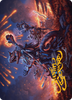 Valley Flamecaller Art Card (Gold-Stamped Signature) [Bloomburrow Art Series]